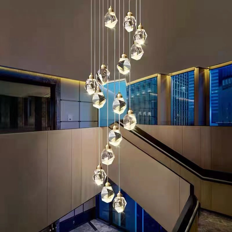 gold crystal chandelier