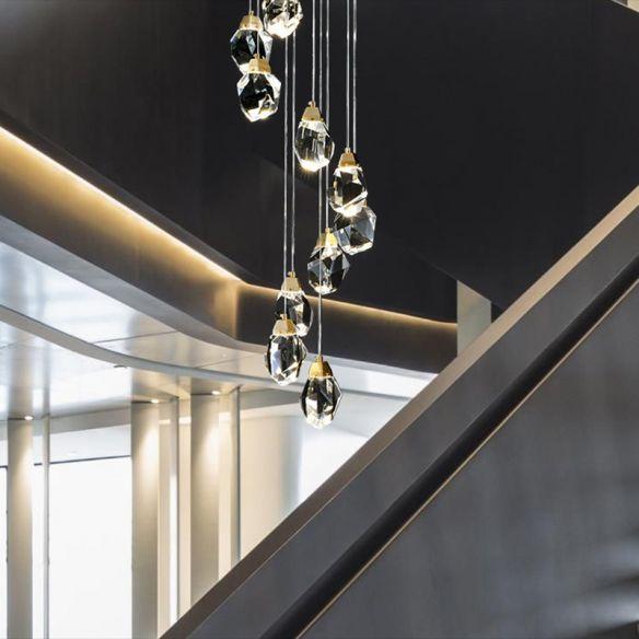 foyer chandelier modern