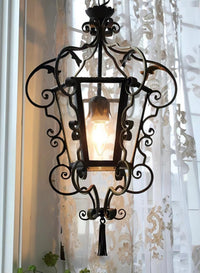 Thumbnail for glass pendant light