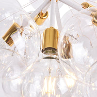 Thumbnail for clear glass ball chandelier