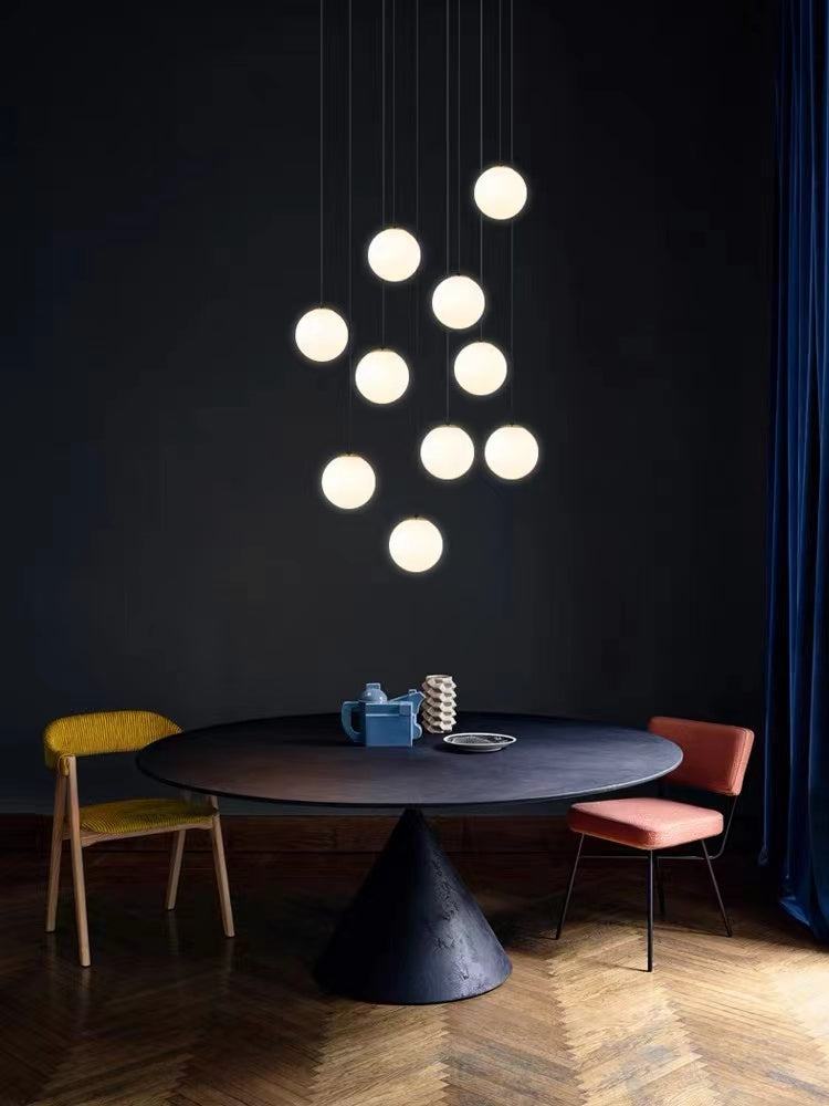 bubbles chandelier
