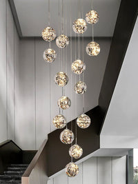 Thumbnail for glass bubble light fixture