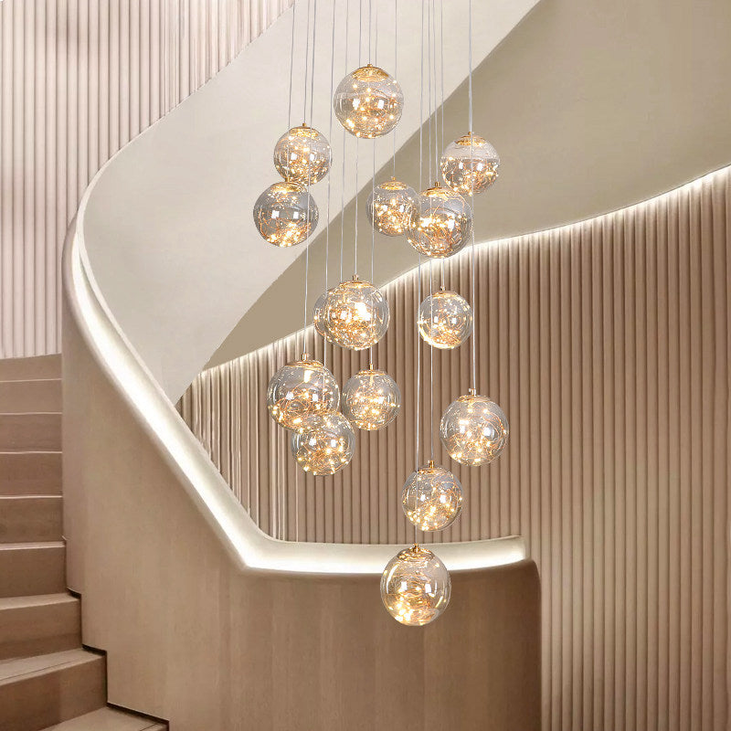 bubbles chandelier