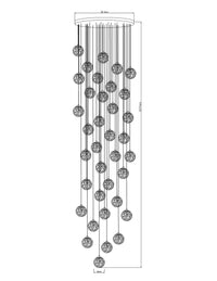 Thumbnail for chandelier bubble glass