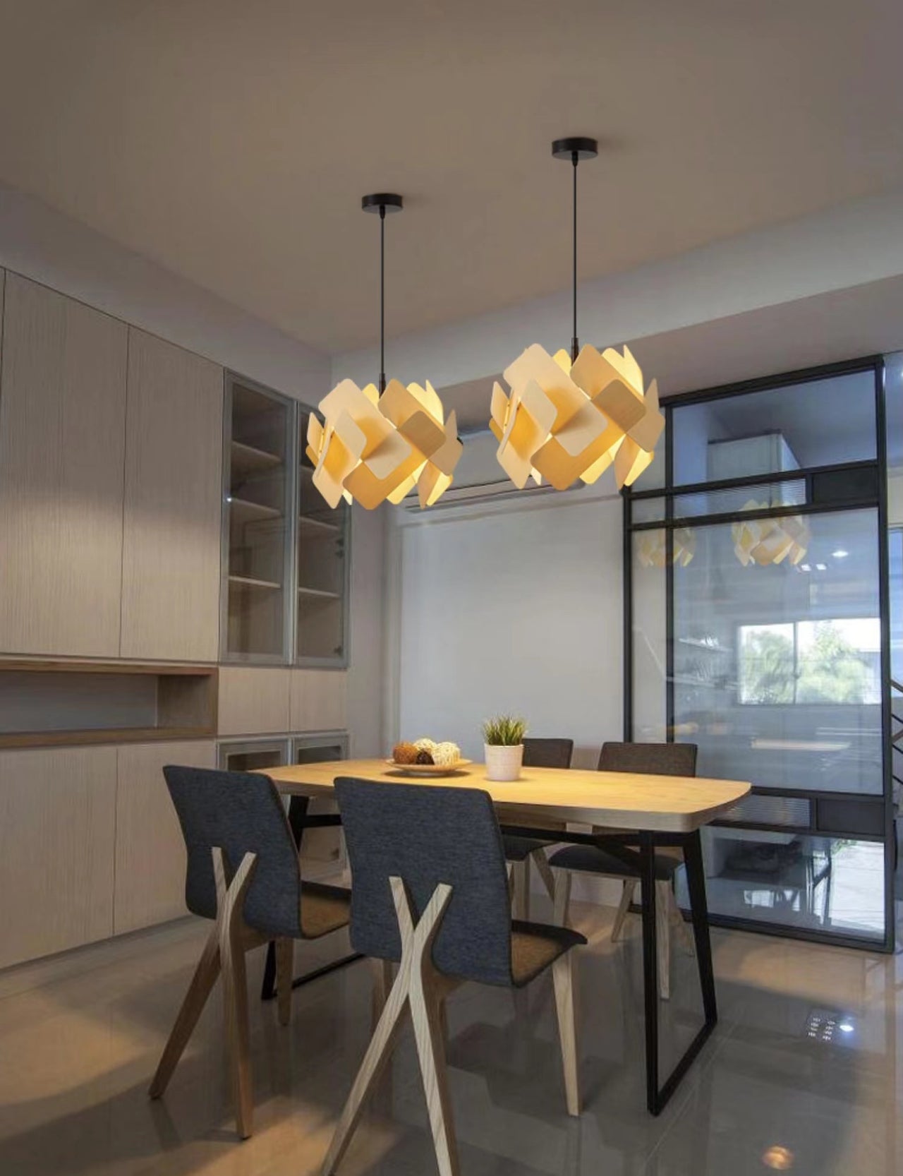 Creative Geometric Chandelier