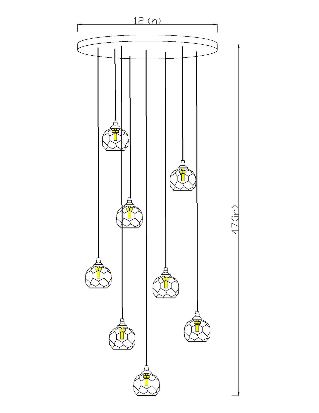 crystal chandelier
