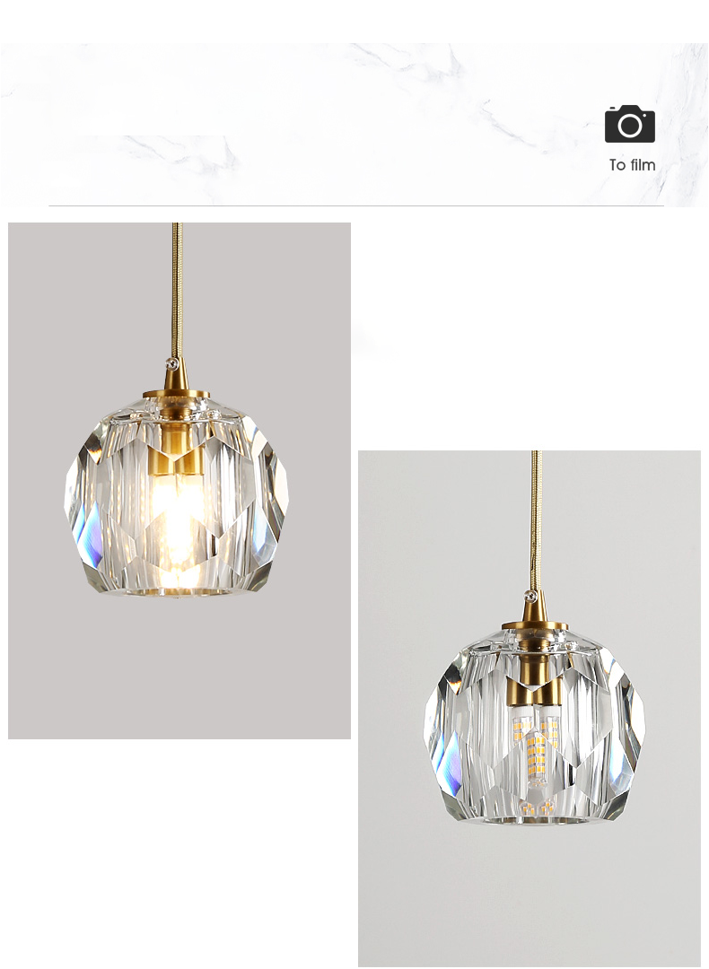 pendant lights crystal