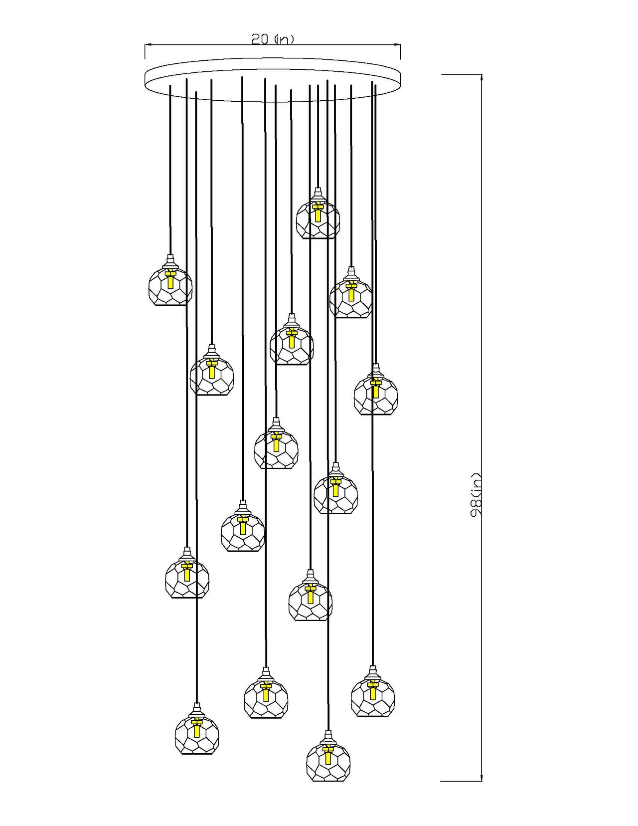 crystal chandelier lighting