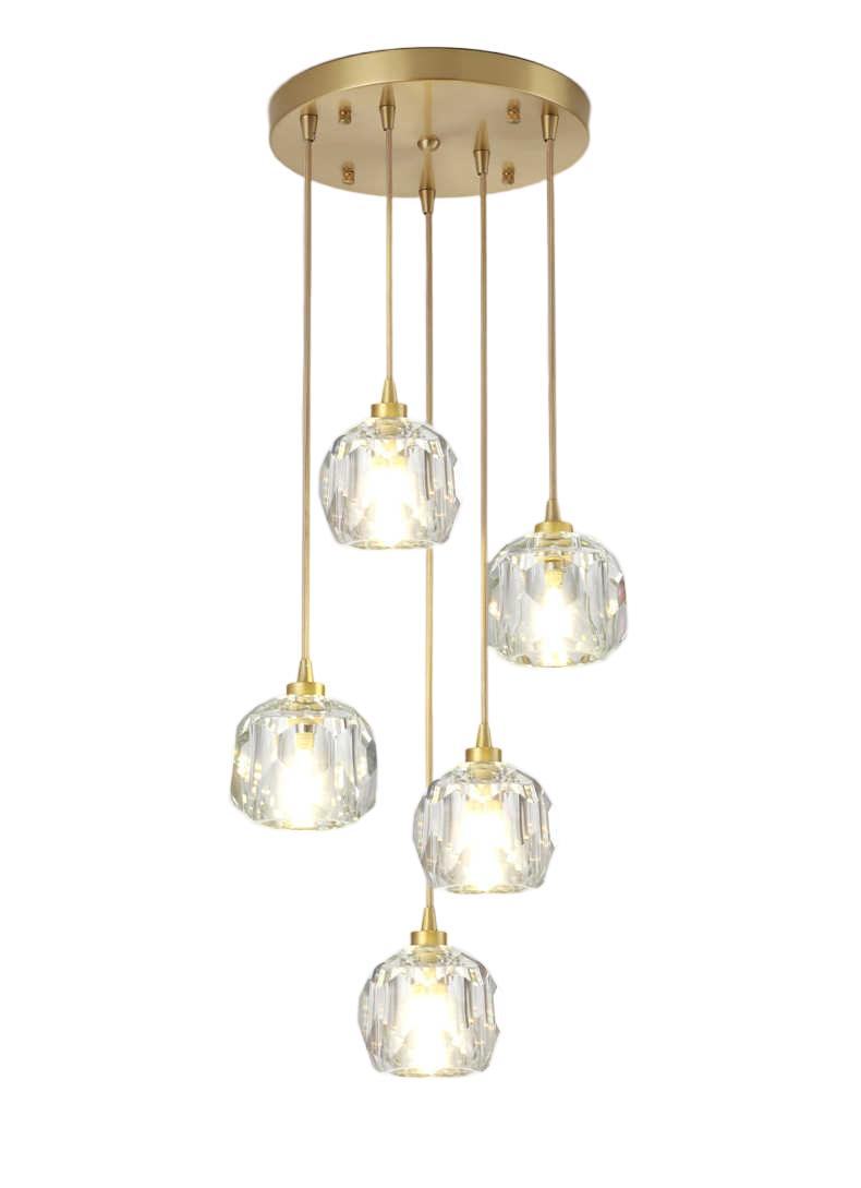 Crystal Cut Dining Room Chandelier