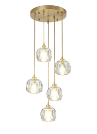 Thumbnail for Crystal Cut Dining Room Chandelier