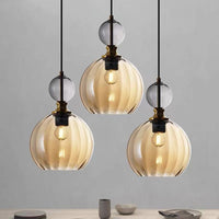 Thumbnail for Danish Glass Ball Chandelier