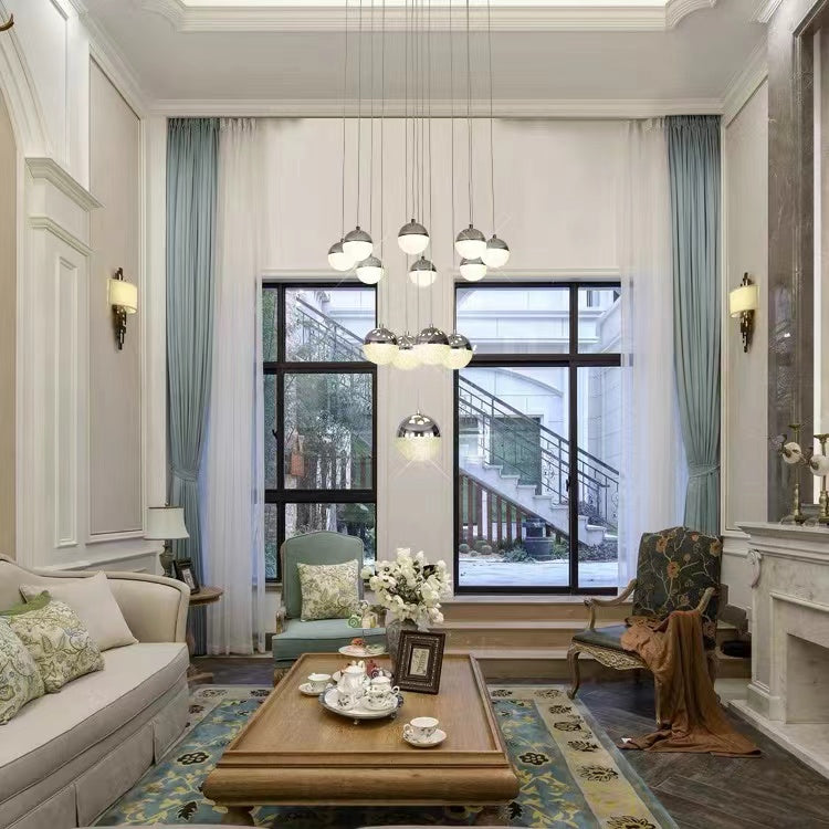 foyer chandelier modern