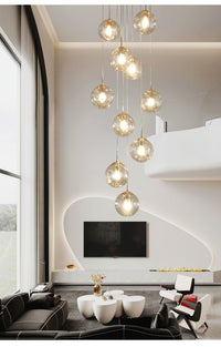 Thumbnail for bubble glass chandelier