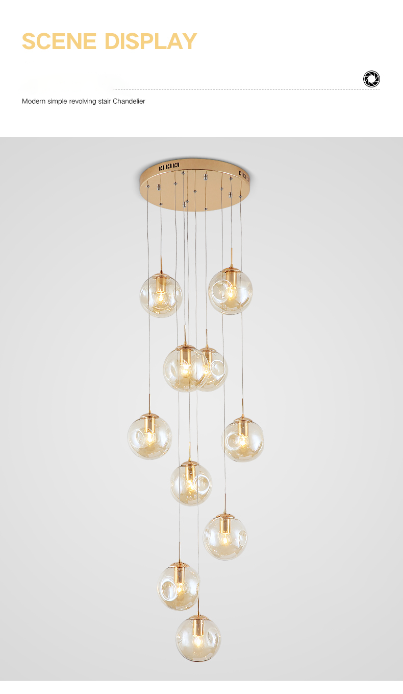 bubble chandeliers