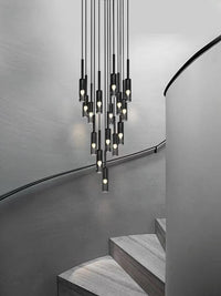 Thumbnail for black beaded chandelier