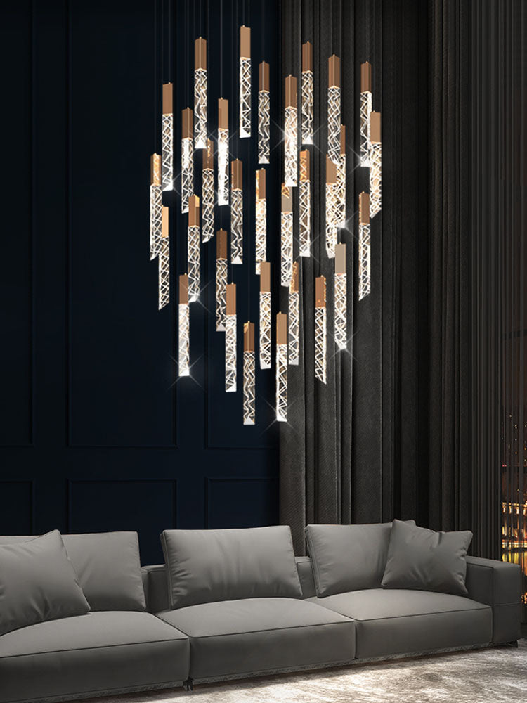 modern crystal chandelier