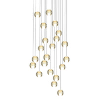 Thumbnail for Mason Jar Bubble Crystal Chandelier