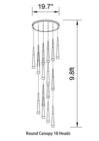 Thumbnail for crystal chandeliers for dining room