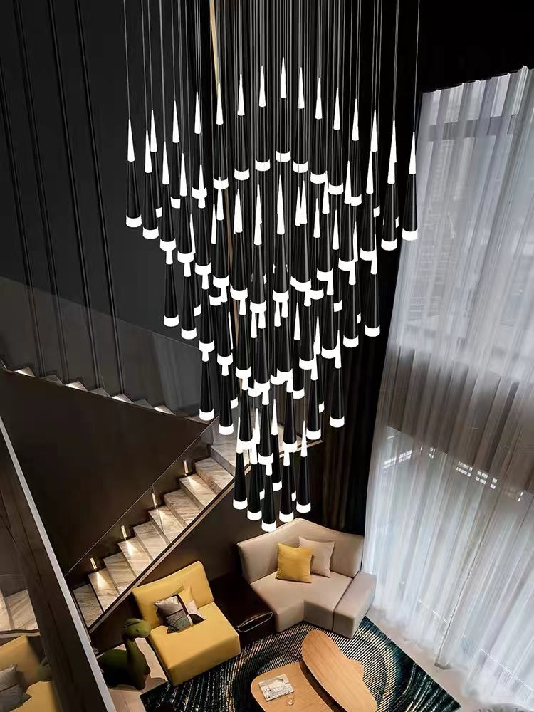 glass chandelier