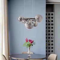 Thumbnail for Nordic Modern Glass Ball Molecule Chandelier