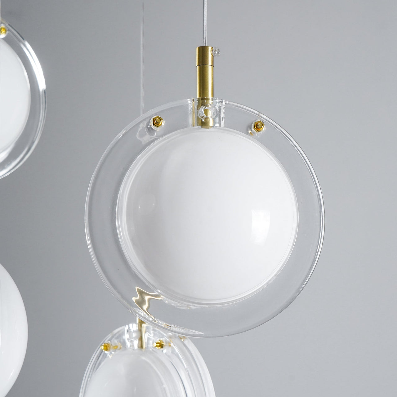 glass chandelier