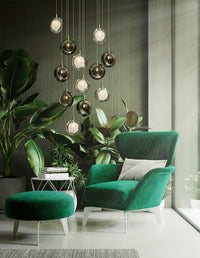 Thumbnail for clear bubble chandelier