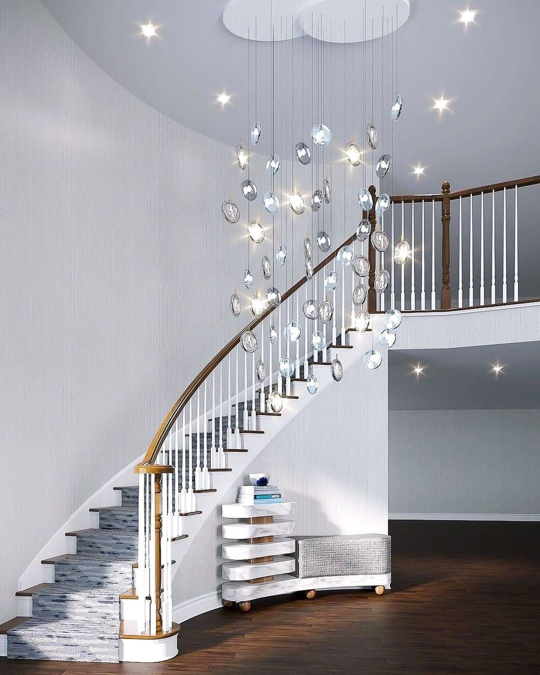 meteors crystal chandelier lighting
