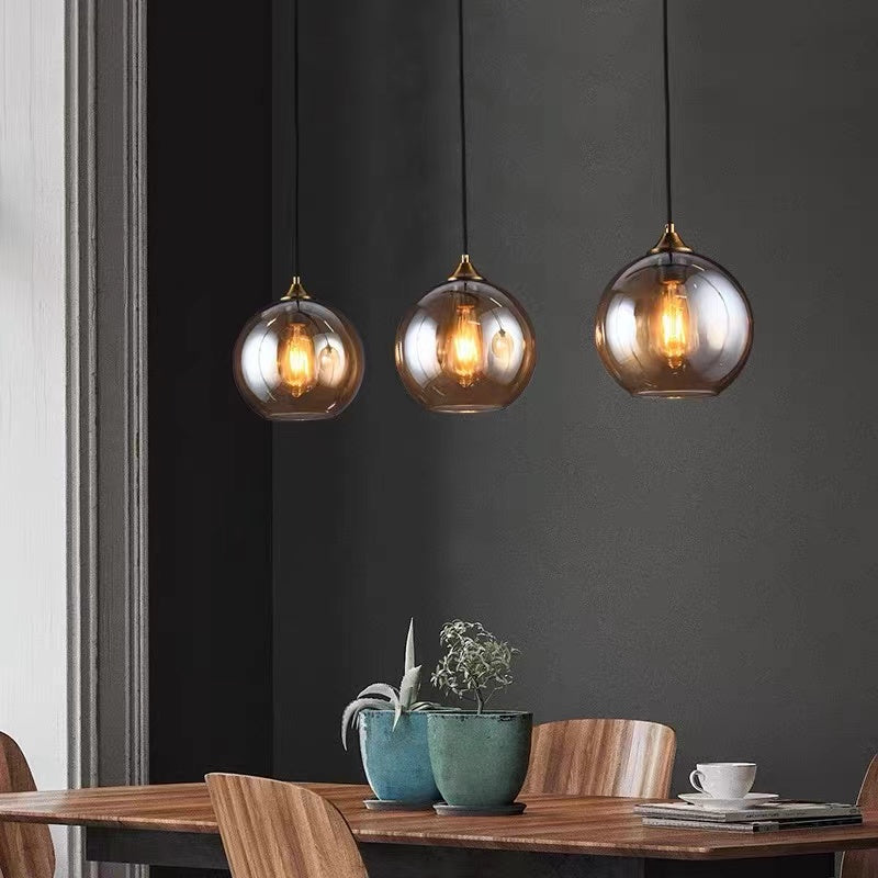 Simple Magic Beans Glass Chandelier