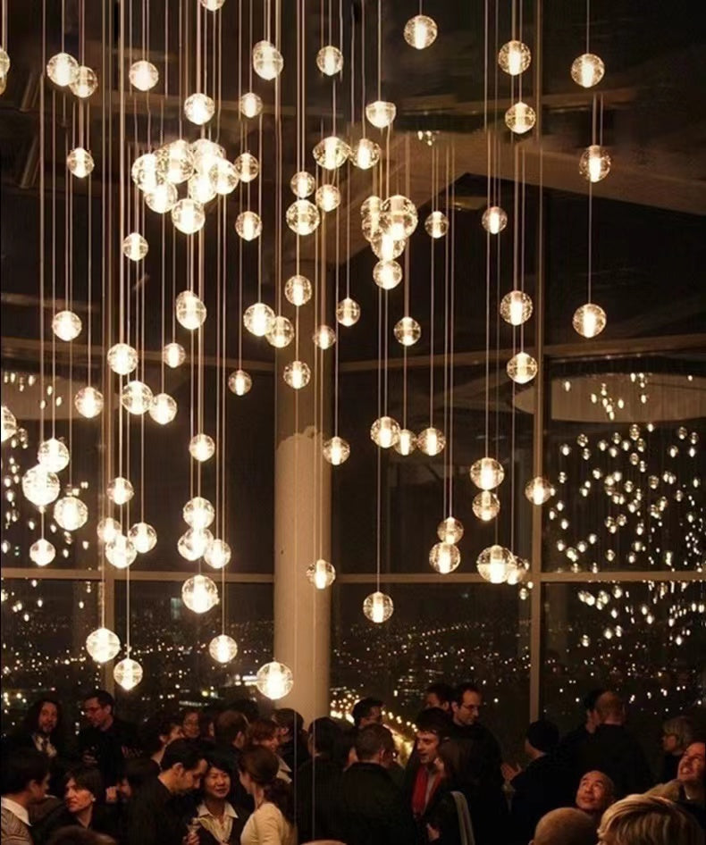 hanging crystal light