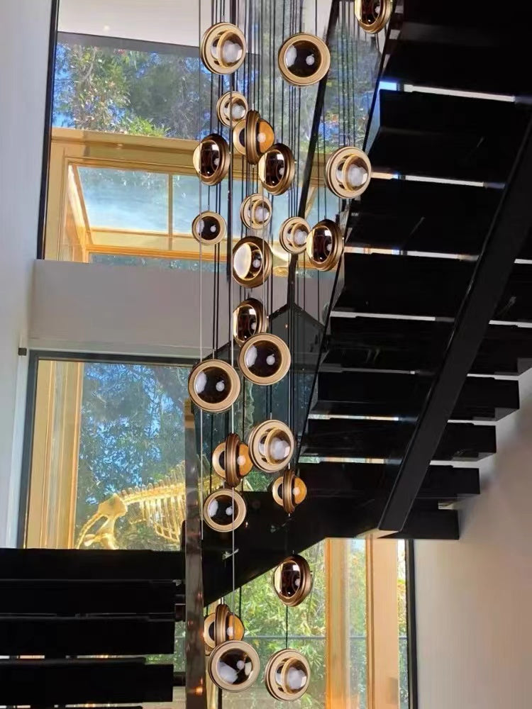 hanging crystal light
