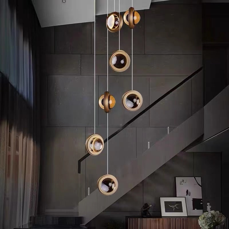 modern crystal pendant lights
