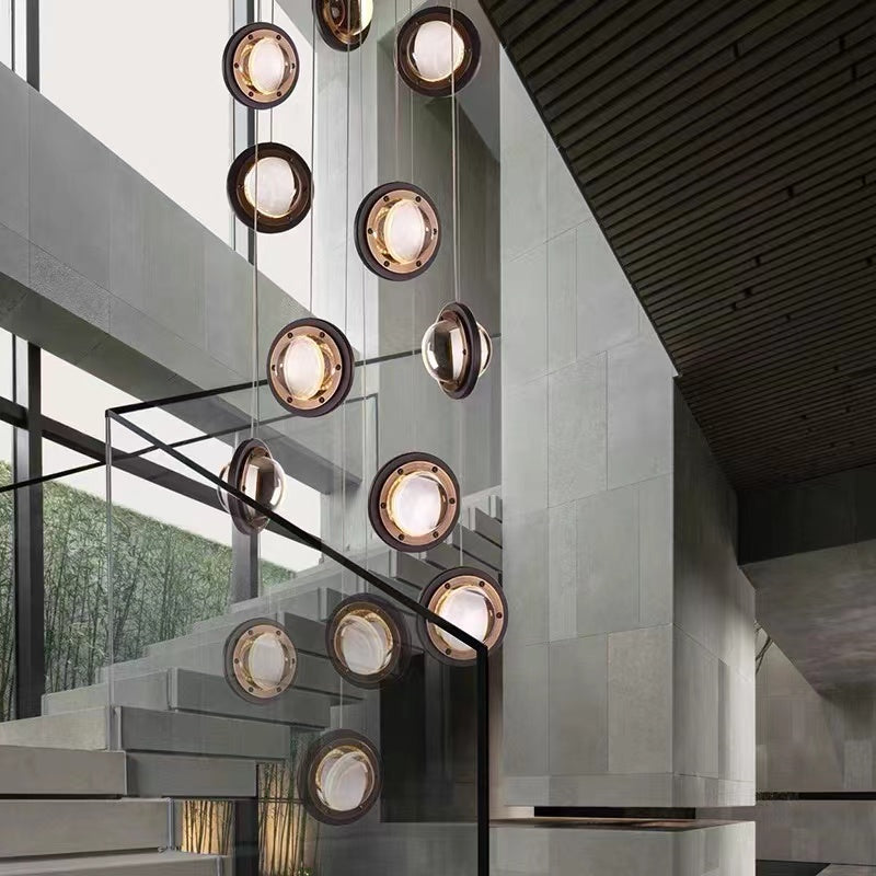 clear bubble chandelier