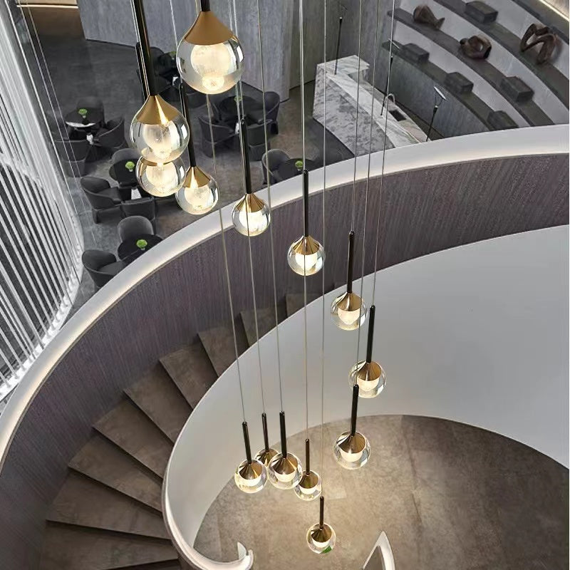 bubble chandelier