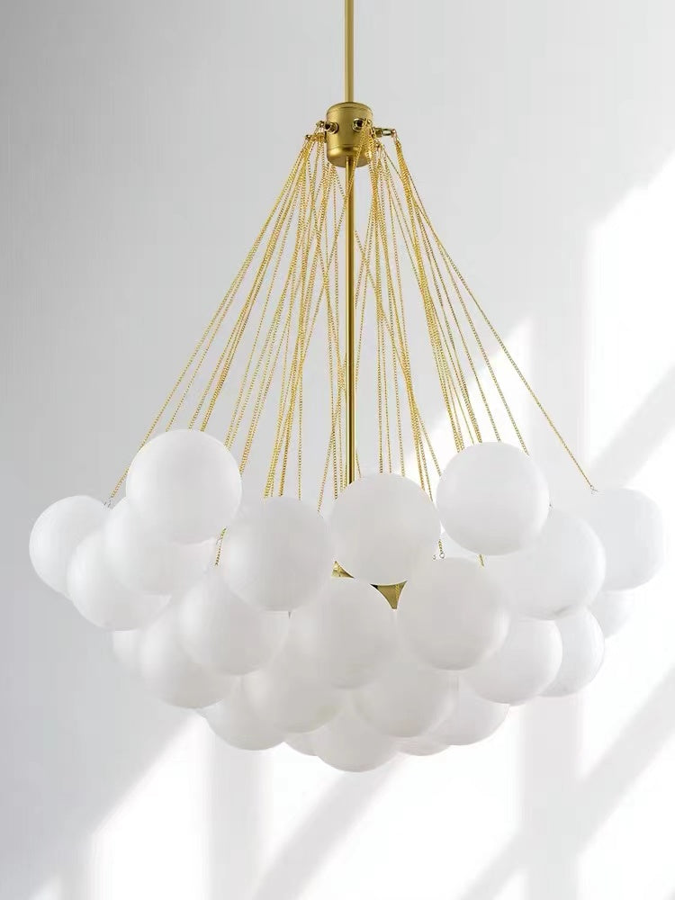 glass bubble light fixture