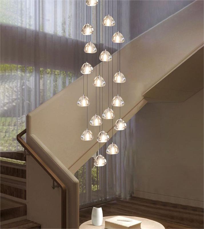  Stylish chandelier for stairwells 