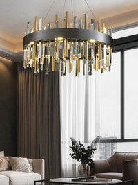 Thumbnail for Living Room Modern Round Crystal Chandelier