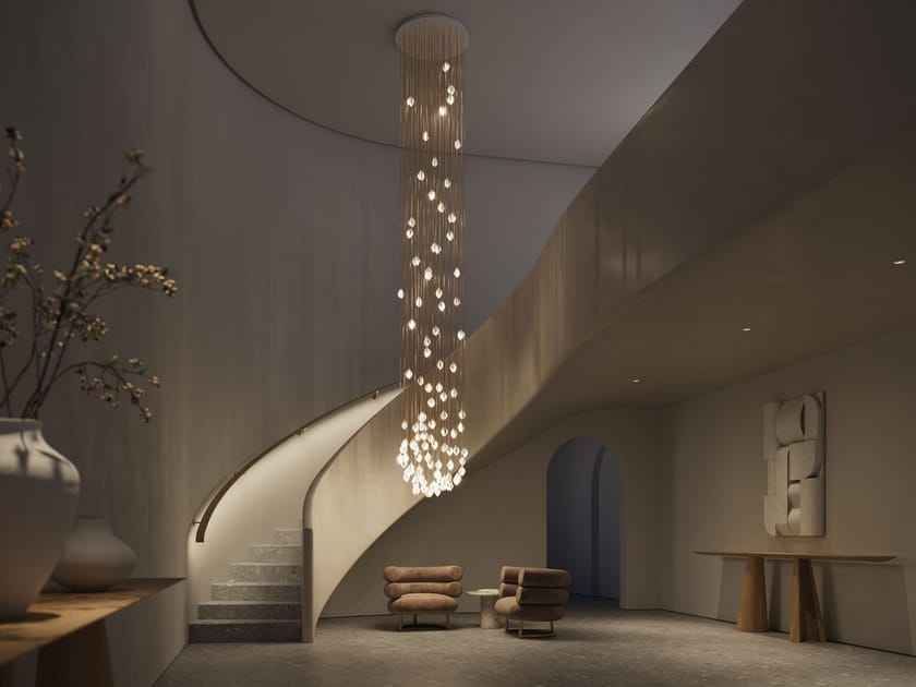 Contemporary design for staircase lighting