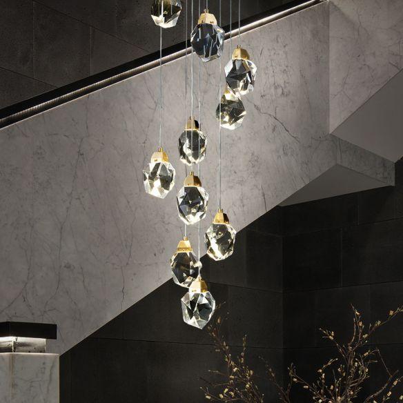 Transforming staircases with luxury lighting
