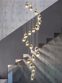 Thumbnail for Minimalist pendant light for stairwells 