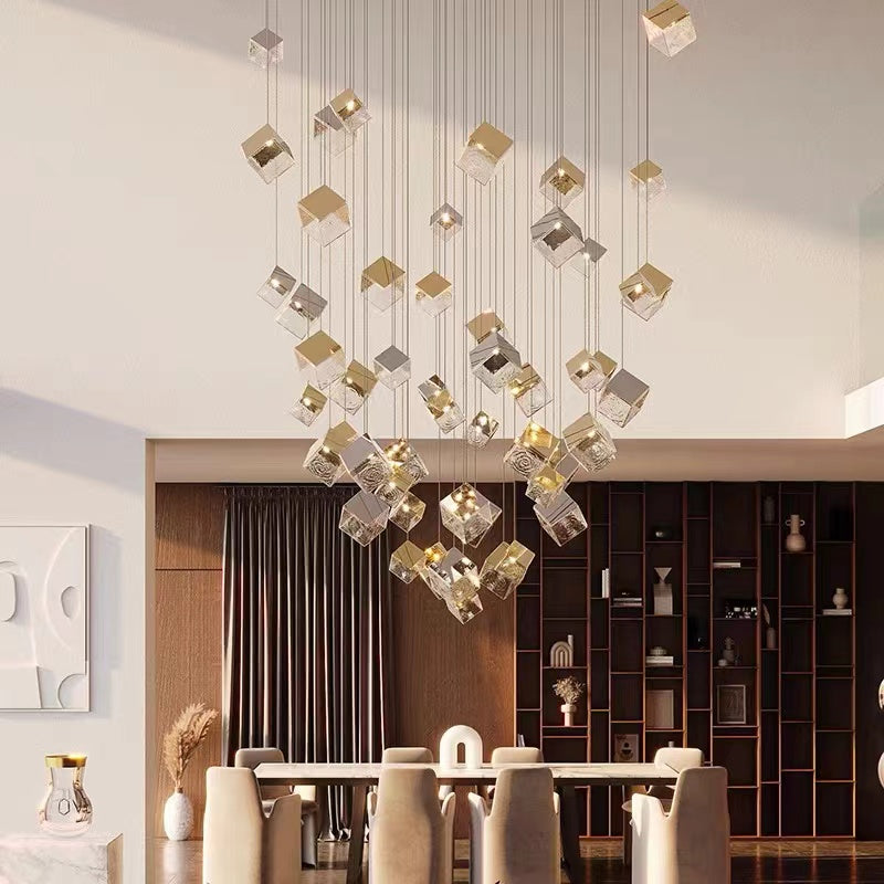 gold crystal chandelier