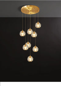 Thumbnail for gold chandelier modern