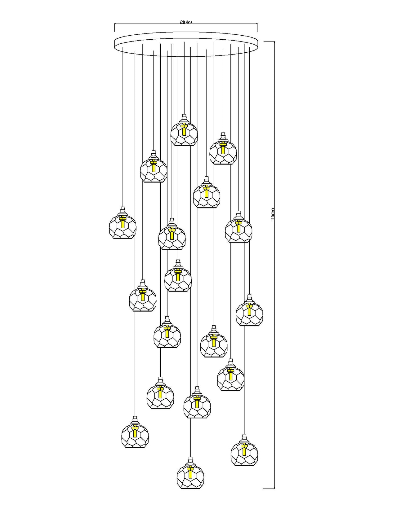 chandelier crystals