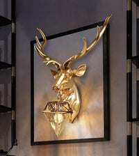 Thumbnail for Deer Head Decorative Wall Lamp