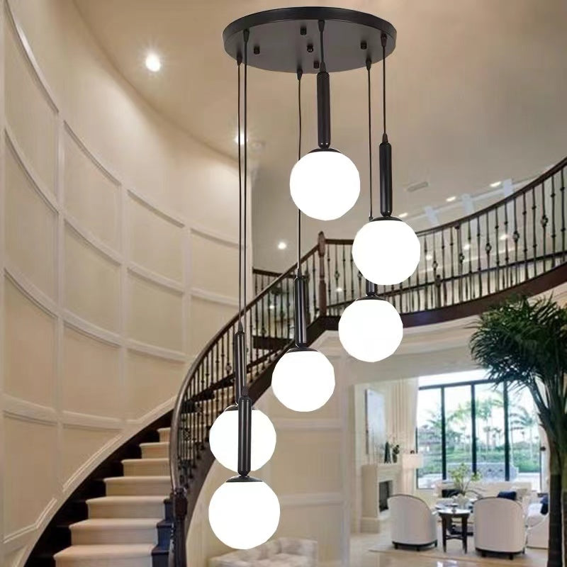 contemporary bubble chandelier 