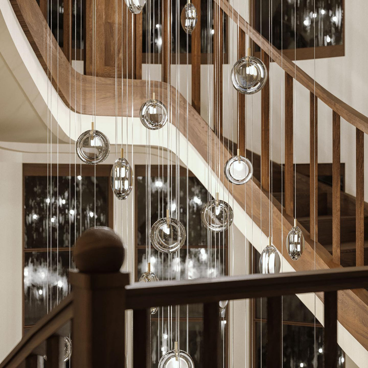  bubble ball chandelier 