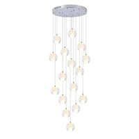 Thumbnail for Staircase-Bubble-Crystal-Chandelier-