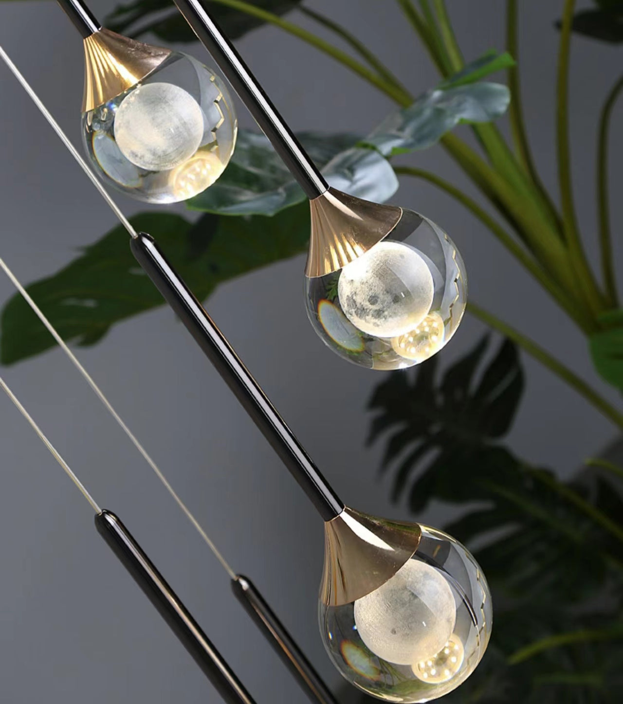 bubbles chandelier